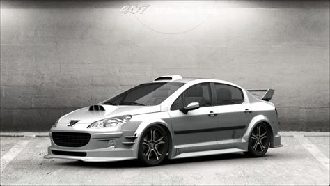 Peugeot 407 Sedan 2004 1 3D Tuning by Davi80 on DeviantArt