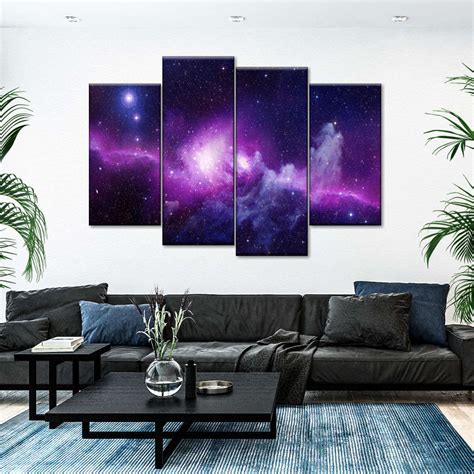 Sparkling Purple Galaxy Wall Art | Photography