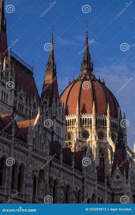 The Hungarian Parliament Building Stock Image - Image of landmark ...