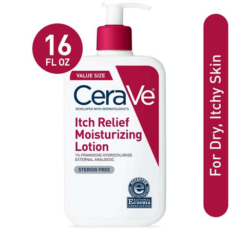 CeraVe Itch Relief Moisturizing Lotion for Dry Skin, 16 fl oz - Walmart.com