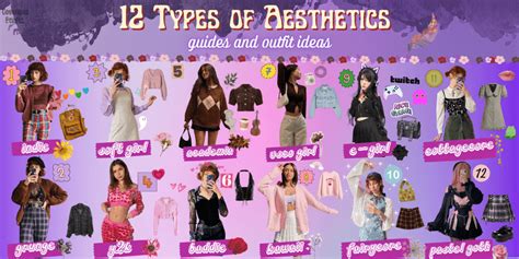 12 Types Of Aesthetics: Guides + Outfit Ideas [Updated 2023] - Cosmique Studio