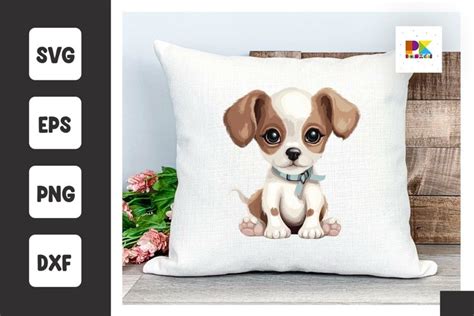 Cute Puppy Dog SVG, Pet Clipart png (2821281)