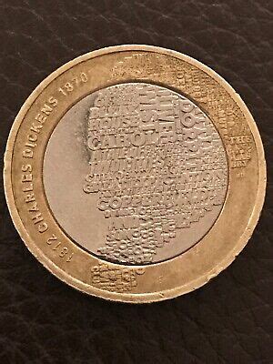 very rare charles dickens 2 pound coin Mint Error | eBay