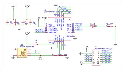 CP2102 usb to ttl copy - EasyEDA