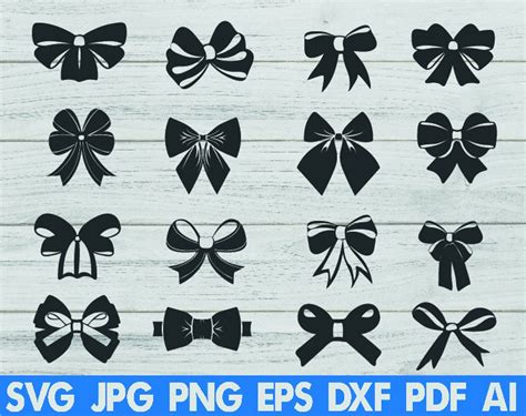 Christmas Bow Svg Christmas Svg Bow Svg Svg Files for Cricut - Etsy