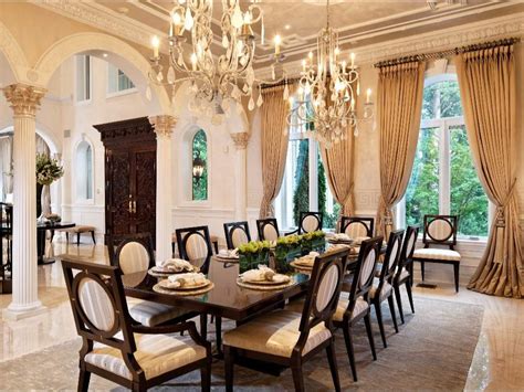 Grand dining room idea | Dining room decor elegant, Elegant dining ...