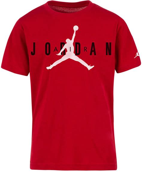 Jordan Big Boys Graphic Short Sleeves T-shirt - Macy's | Shirts, Jordan shirts, Dri fit t shirts