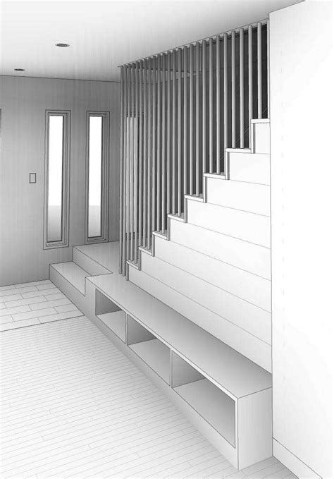 Staircase elevation | Leonhouse