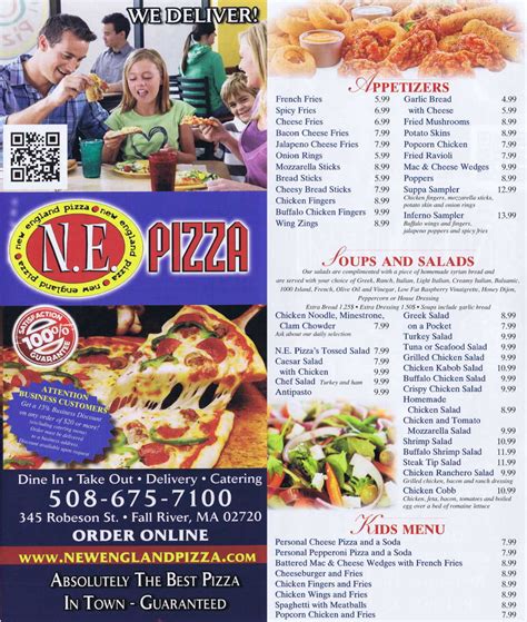 New England Pizza | Fall River Menus