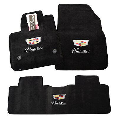 NEW! 2017-2021 Cadillac XT5 Floor Mats Double LOGOS 32oz 2PLY ULTIMAT - INSTOCK | eBay