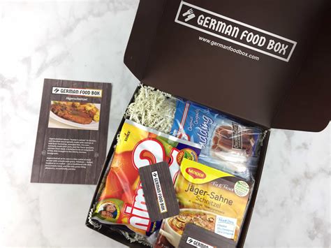 German Food Box February 2017 Subscription Box Review - Hello Subscription