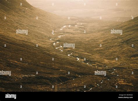 Winter hike in Mourne Mountains, Northern Ireland Stock Photo - Alamy