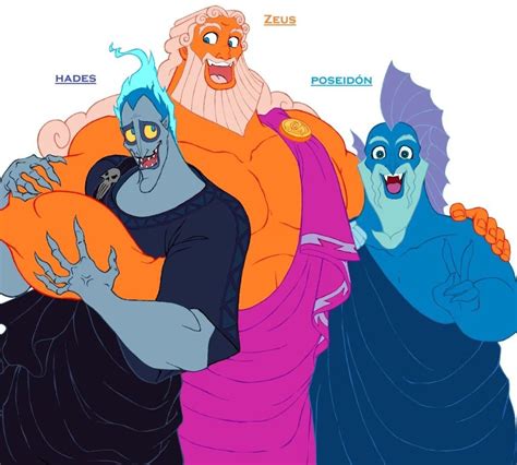 Hades/Zeus/Poseidon nel 2024 | Disegni disney, Arte di concetto ...