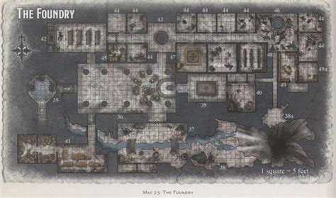 Map Of The Yawning Portal - Maps For You