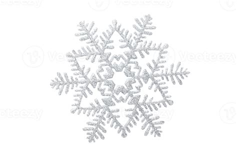 White snowflake isolated on a transparent background 21939003 PNG