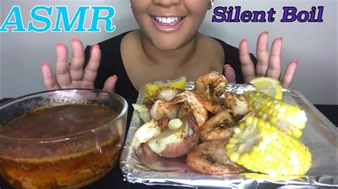 ASMR - MINI SEAFOOD BOIL - YouTube