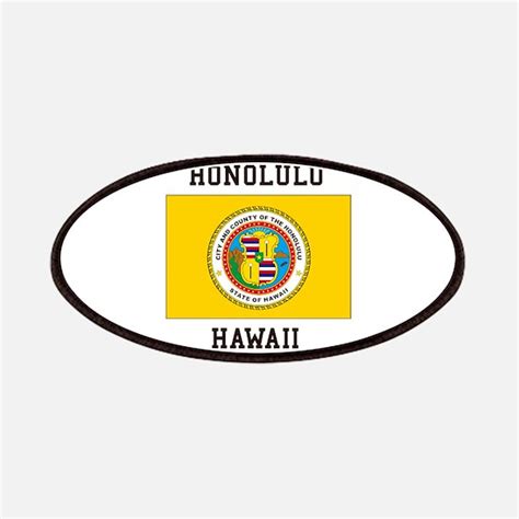 Hawaiian Flag Patches | Iron On Hawaiian Flag Patches