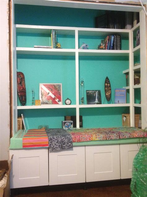 Closet book nook almost finished | Book nook closet, Creative closets, Book nooks