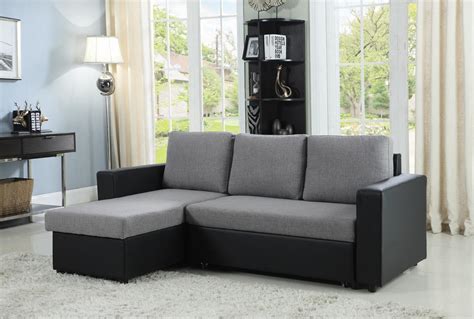 Coaster Fine Furniture - Everly - Grey - 2 Pc Sleeper Sectional - EZ ...