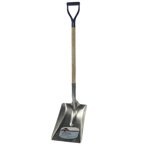 Yukon 11-inch Lightweight Aluminum Blade All Purpose Snow Shovel with Real Steel Grip | The Home ...