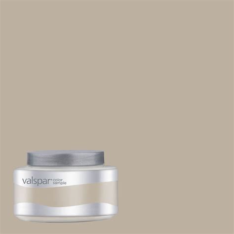 Valspar Ivory Brown Interior Satin Paint Sample (Actual Net Contents: 7 ...