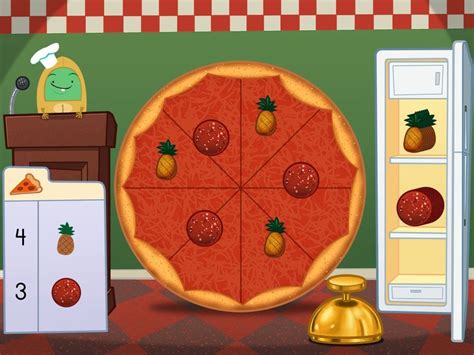 Addition 1-10 Pizza Party Game | Game | Education.com