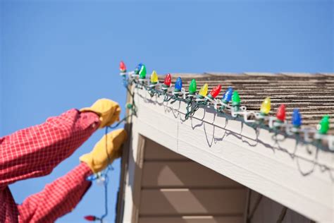 How to Safely Install Christmas Lights on Your Roof