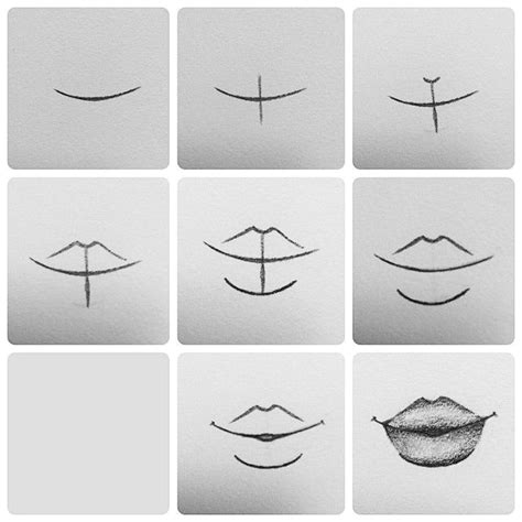 Tried to do a little lip tutorial thing... Typically I do step 1 and ...