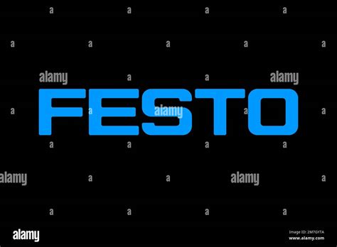 Festo, Logo, Black background Stock Photo - Alamy