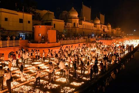 Ayodhya lights up with 'diyas' after Pran Pratishtha ceremony