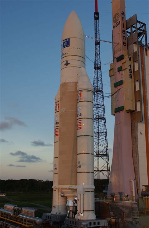 ESA - The European launcher Ariane 5 on its launch pad on ZL3