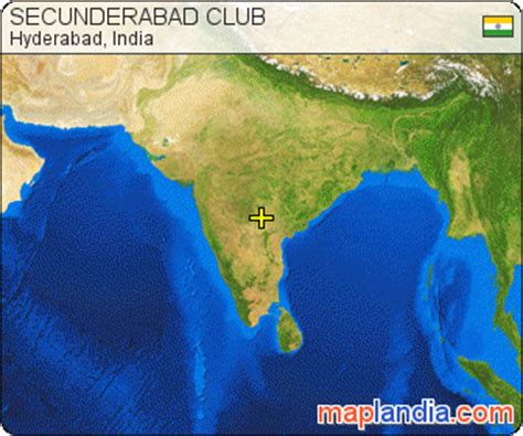 SECUNDERABAD CLUB | Hyderabad Google Satellite Map