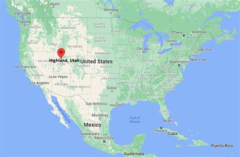 Where is Highland, UT, USA? | Location Map of Highland, Utah