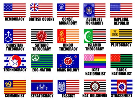 *SUPER-DELUXE* Alternate Flags of the USA by WolfMoon25 on DeviantArt