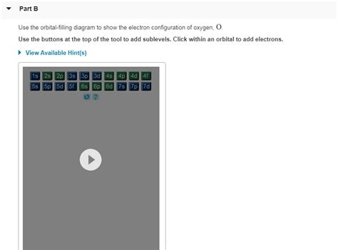 Solved Part A Use the orbital-filling diagram to show the | Chegg.com