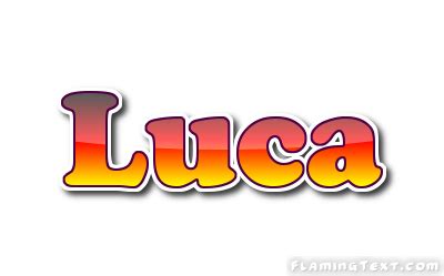 Luca Logo | Free Name Design Tool from Flaming Text