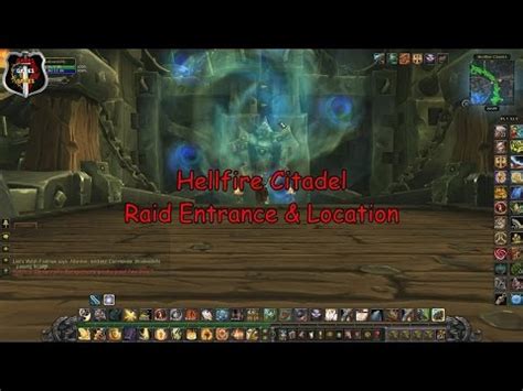 Hellfire Citadel Raid Entrance & Location. - YouTube