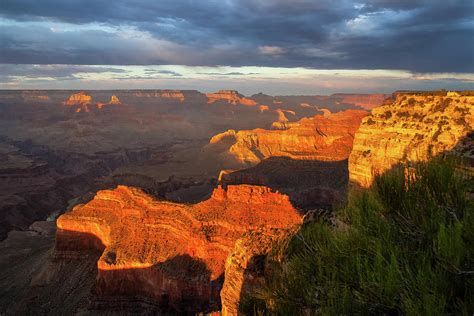 Hopi Point Sunset 1 Photograph by Arthur Dodd