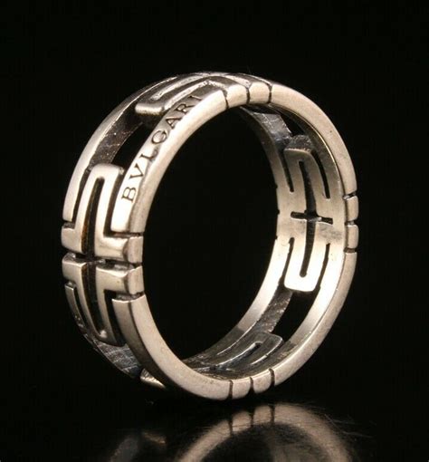 Bvlgari .925 Silver Ring - Artifacts World