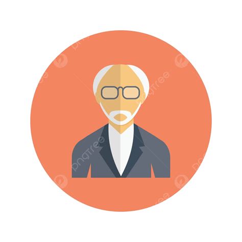 Teacher Old Man Education Hat Vector, Old Man, Education, Hat PNG and ...