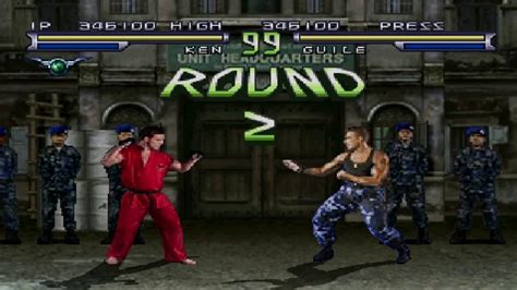 Street Fighter: The Movie Gameplay Street Battle (PlayStation,PSX,PS1 ...