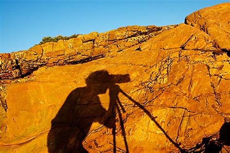 Australia, Victoria, Photographer shadow | David Sanger Photography