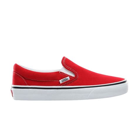 Vans Slip-on in Red for Men - Lyst