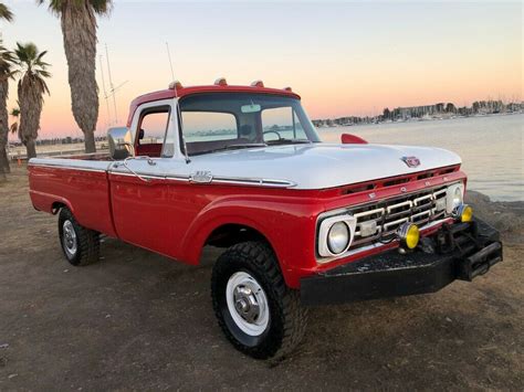 1964 Ford F100 4x4 Custom Cab 428 FE V8 4 speed No Reserve Solid Survivor F250 - Classic Ford F ...