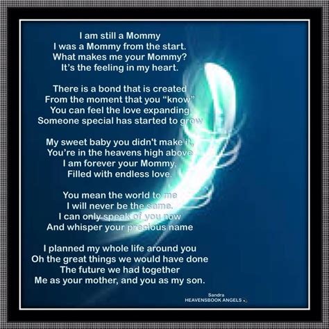 I Am Still A Mommy - Bereavement Poem for Mothers