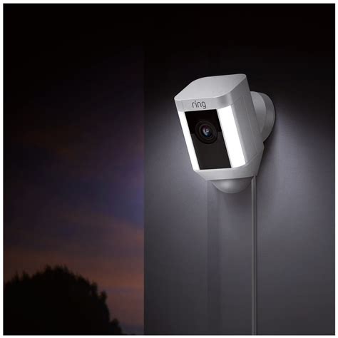 Ring Spotlight Security Camera with Solar Panel 8SB3Y7-WAUC