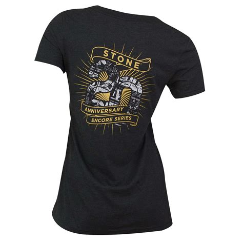 Stone Brewing Co. Women's Black V-Neck Encore T-Shirt