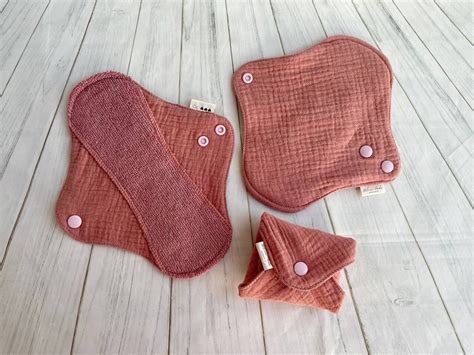 Organic Period Pads Extra Soft, Reusable Menstruating Cloth Pads ...