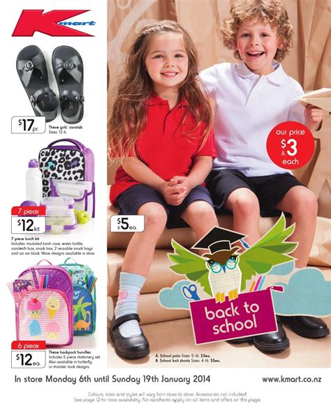 Kmart Back to School Catalogue 01 by WestfieldRiccarton - Issuu