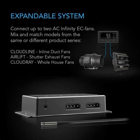 AC Infinity T4 Cloudline - Black Hills Cultivation & Supplies